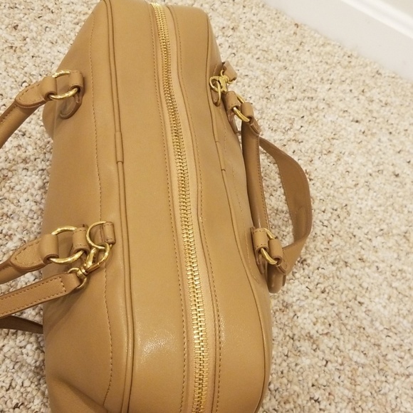 MARC JACOBS Tan Venetia Satchel with Crossbody strap - Picture 6 of 8